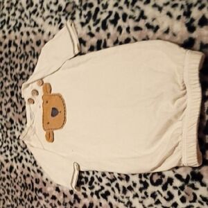 Mud Pie Beige Bear Baby Sleep Sack